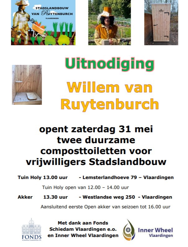 Thumbnail of Opening composttoiletten tuin Holy en akker